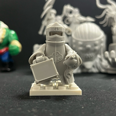 火影忍者系列晓组织角都不死心第三方3D打印积木人仔玩具白模手办
