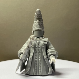 艾尔登法环系列满月女王蕾娜菈第三方3D打印积木人仔玩具游戏白模