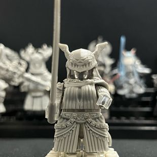 艾尔登法环系列女武战神玛莲妮娅3D打印积木人仔玩具游戏兼容白模