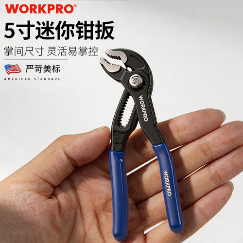 WORKPRO5寸CR-V发黑水泵钳
