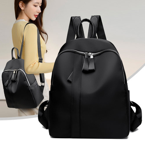 女韩版牛津布大容量百搭双肩包