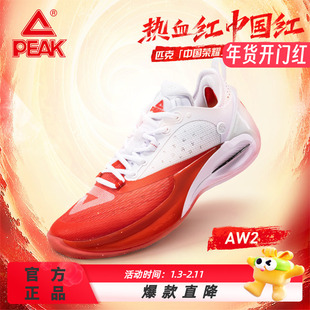 匹克态极AW2-热血配色篮球鞋维金斯二代战靴专业实战球鞋运动鞋男