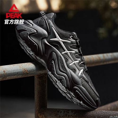 匹克男鞋休闲鞋老爹鞋舒适厚底复古网面透气潮流网红百搭运动鞋