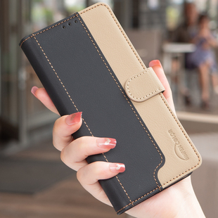 4G女新款 4G卡包15pro 5G手机壳note10T后壳9S男12 10promax保护套13C插卡手机套 翻盖13pro 适用红米Note