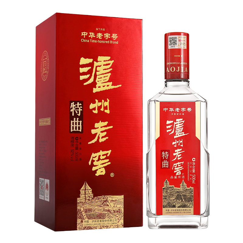 泸州老窖特曲浓香型52°500ml（新老包装随机发）