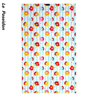 原创游泳健身房速干便携浴巾吸水出差沙滩巾不沾沙儿童浴巾擦汗