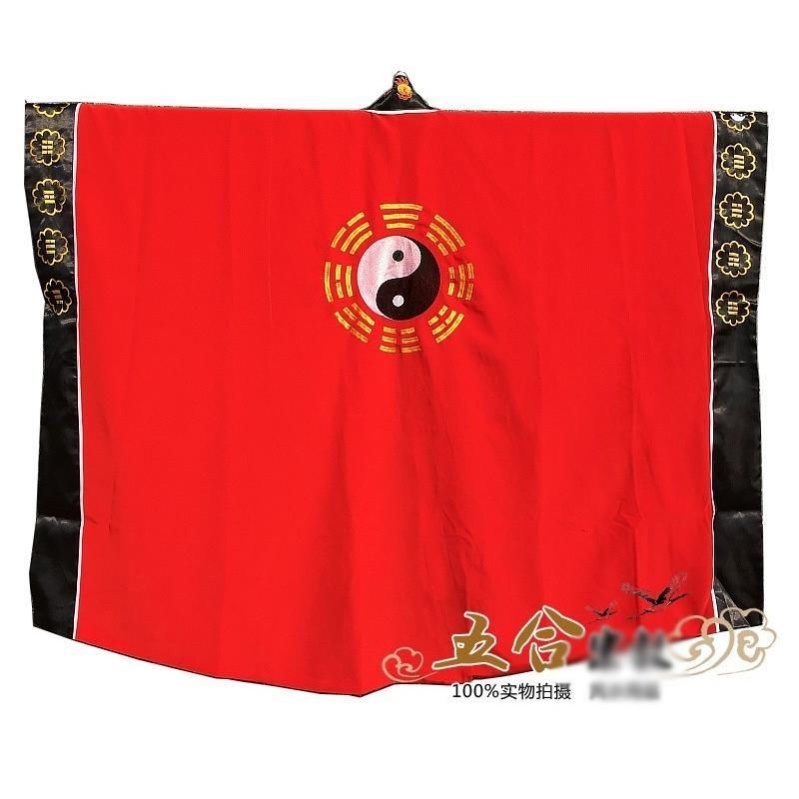 特卖道士经衣太极八卦衣刺绣龙领经衣法衣道袍青龙白虎八卦衣高丝