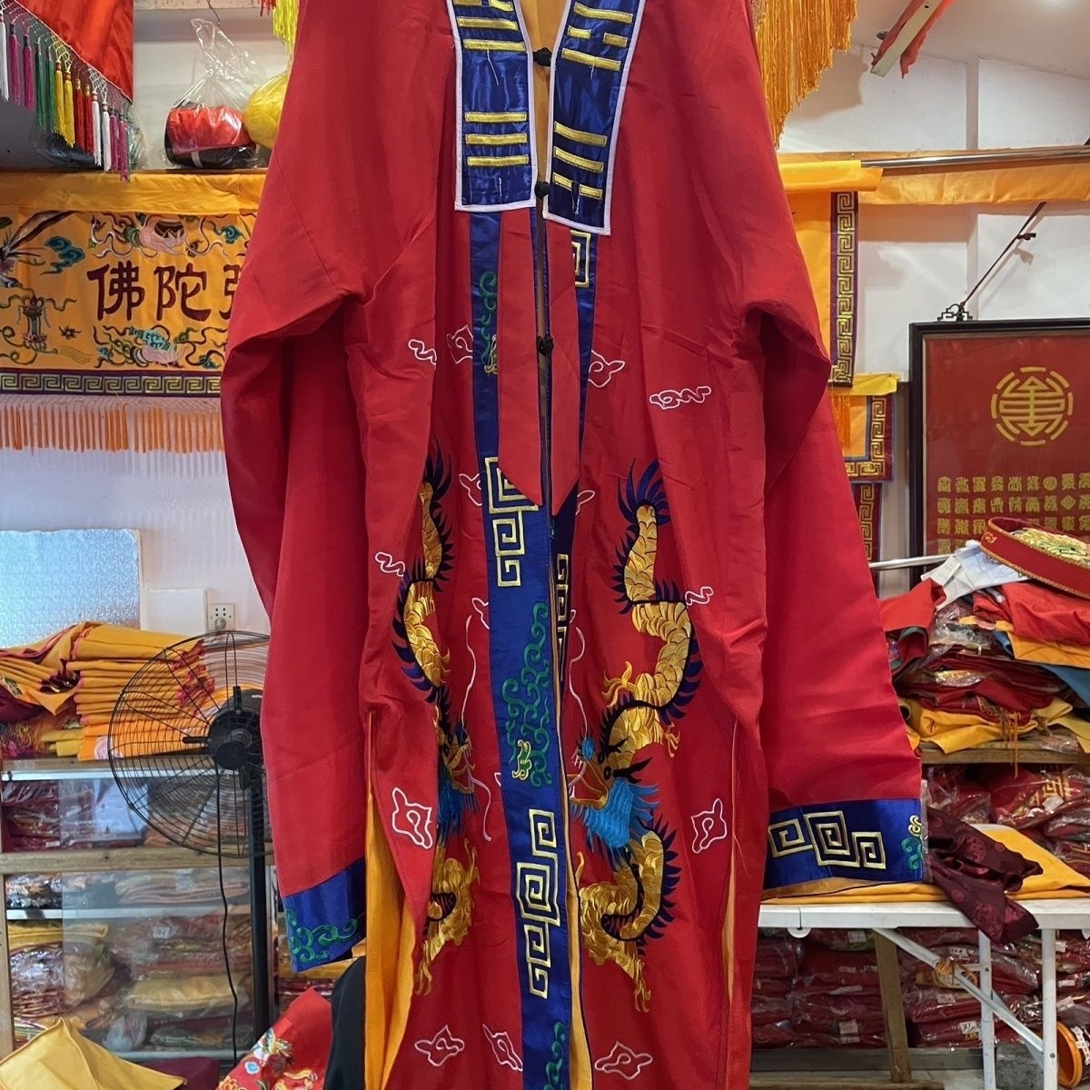 特卖道道家法衣五龙道士服装功法道袍高丝宝双龙高高功经衣降衣用