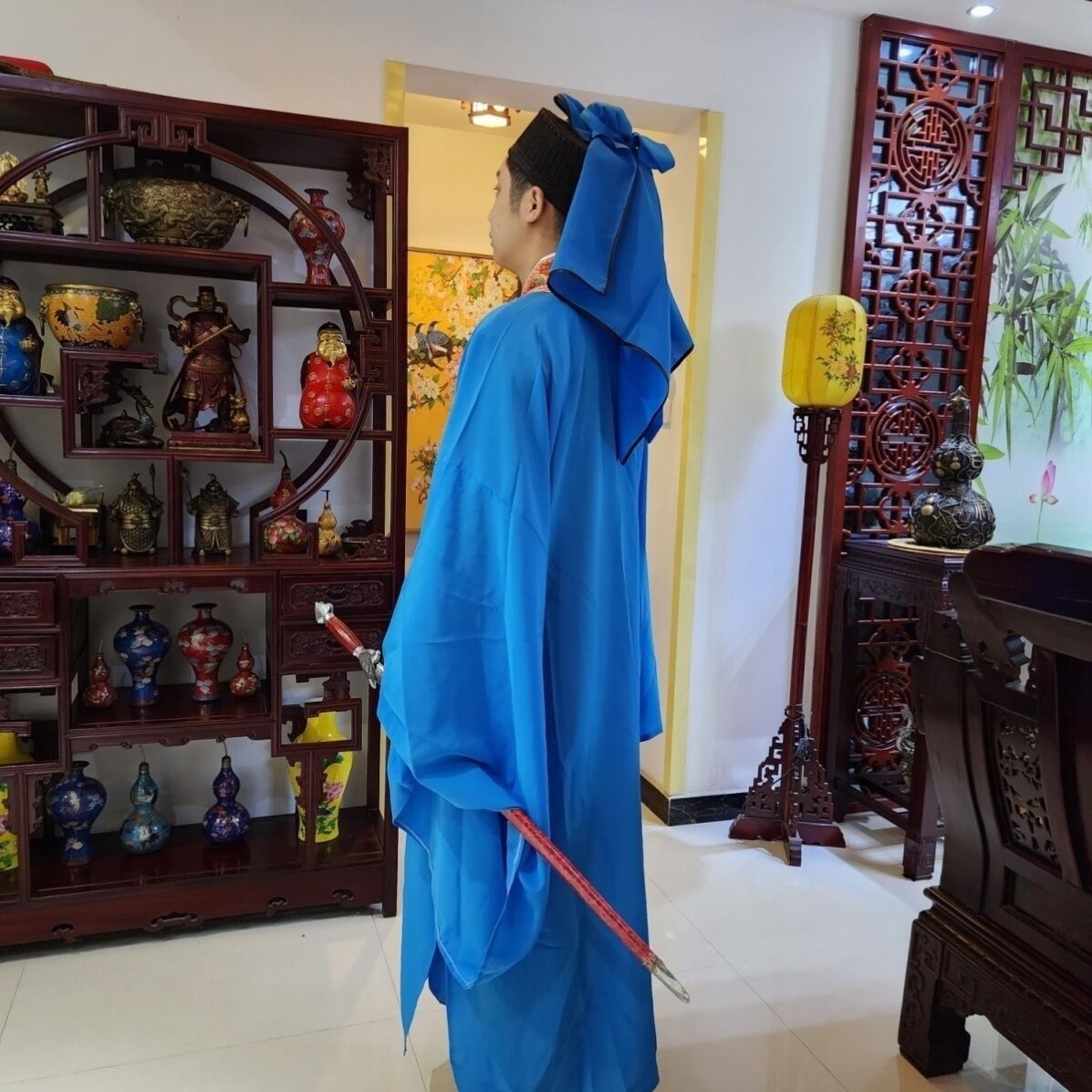 特卖羽士衣童子衣侍者服装道袍道装道衣法袍法衣巾冠