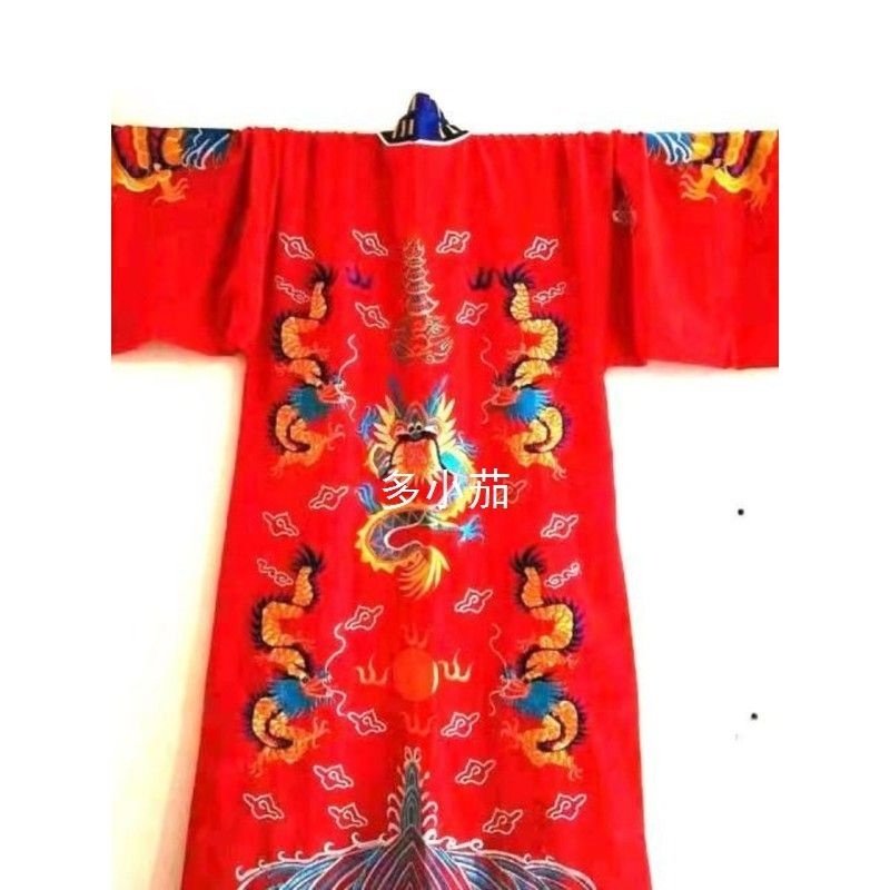 特卖2024新款五龙衣道袍龙袍订制面料五龙法衣道士服装经衣僧服
