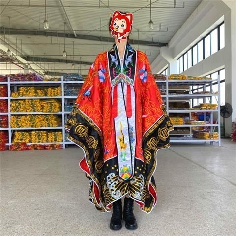 特卖道家法衣金丝鹤高功法衣红色仙鹤降衣百鹤衣道士服道袍 男女