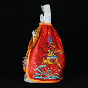 特卖刺绣佛像小披风披肩斗篷观音菩萨袍财神袍道袍莲花双龙凤八卦