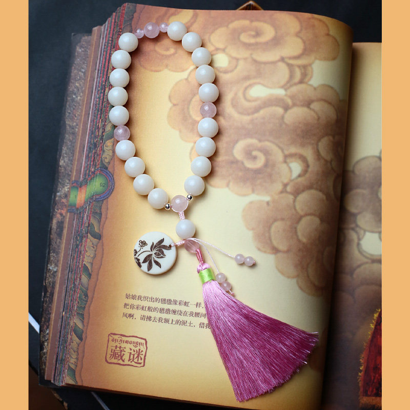 日本串十八子车挂件菩提子日本购。18颗文玩念珠配饰女汽白玉菩提在类目 饰品/流行首饰/时尚饰品新, 佛珠/木质手串, 佛珠/念珠中 - 来自Buy2taobao.com提供专业的淘宝代购服务