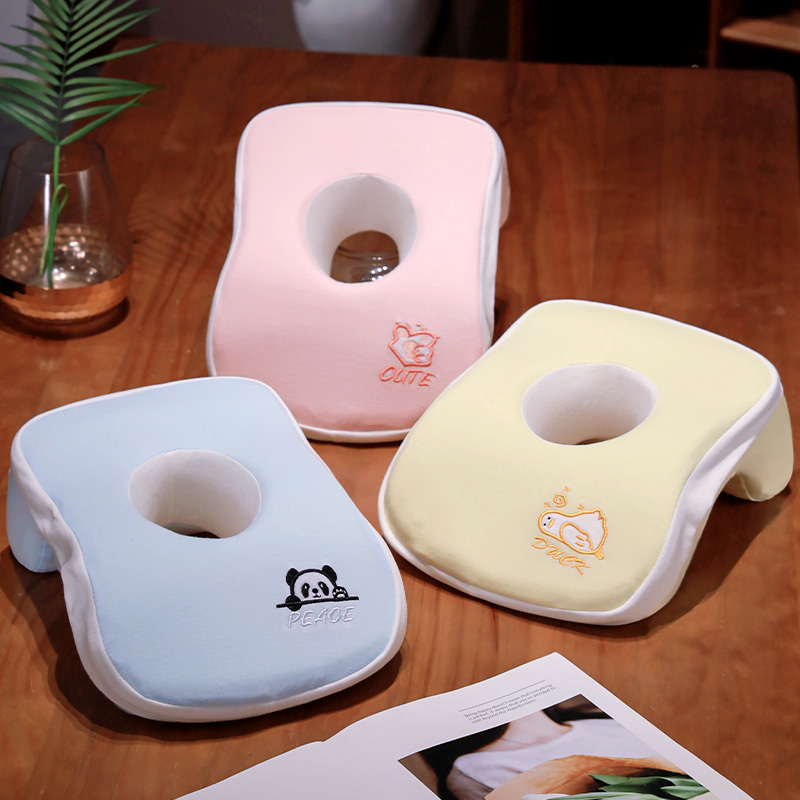 午睡枕纯棉枕套可拆洗