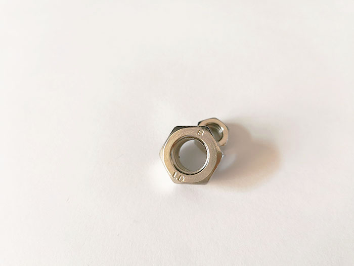 高强度镀镍螺母gb6170六角锁紧