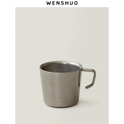 WENSHUO304不锈钢咖啡杯水杯