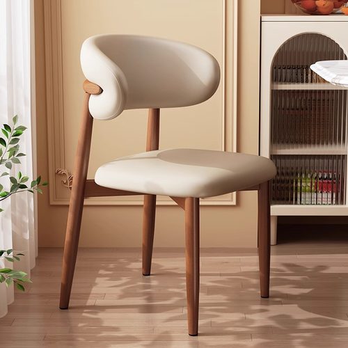 中古椅子餐椅餐桌椅家用靠背椅凳子新款仿实木轻奢高级餐厅茶桌椅