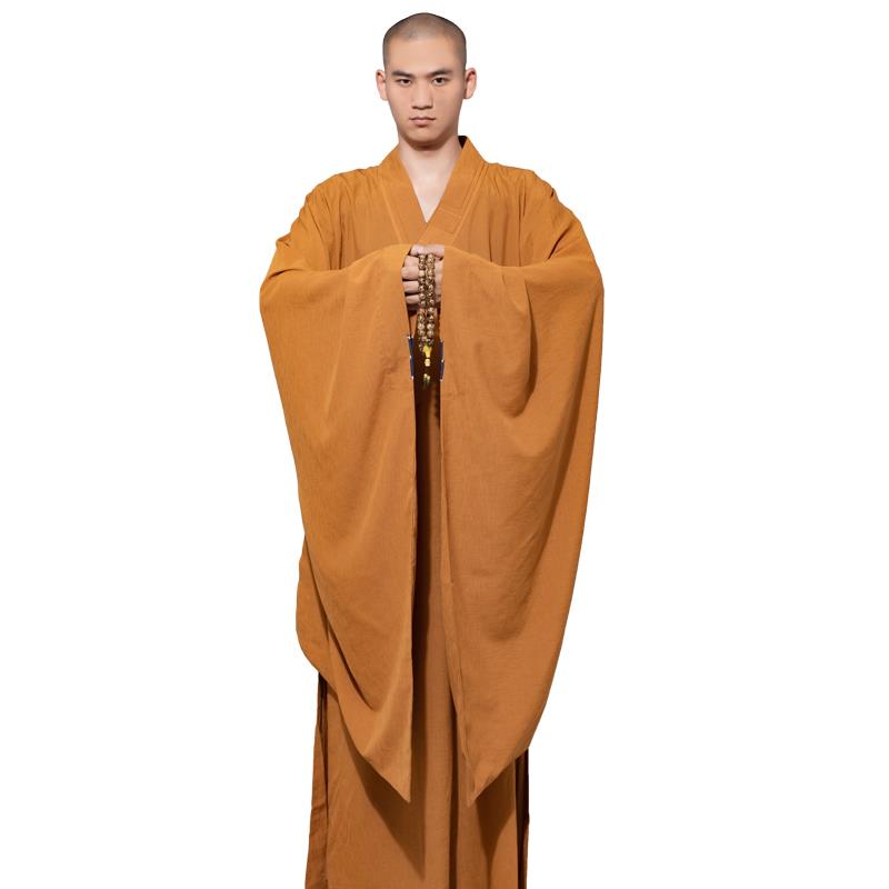 优选一尘一世广袖海青僧服居士服出家人男女款僧衣和尚大褂海清禅