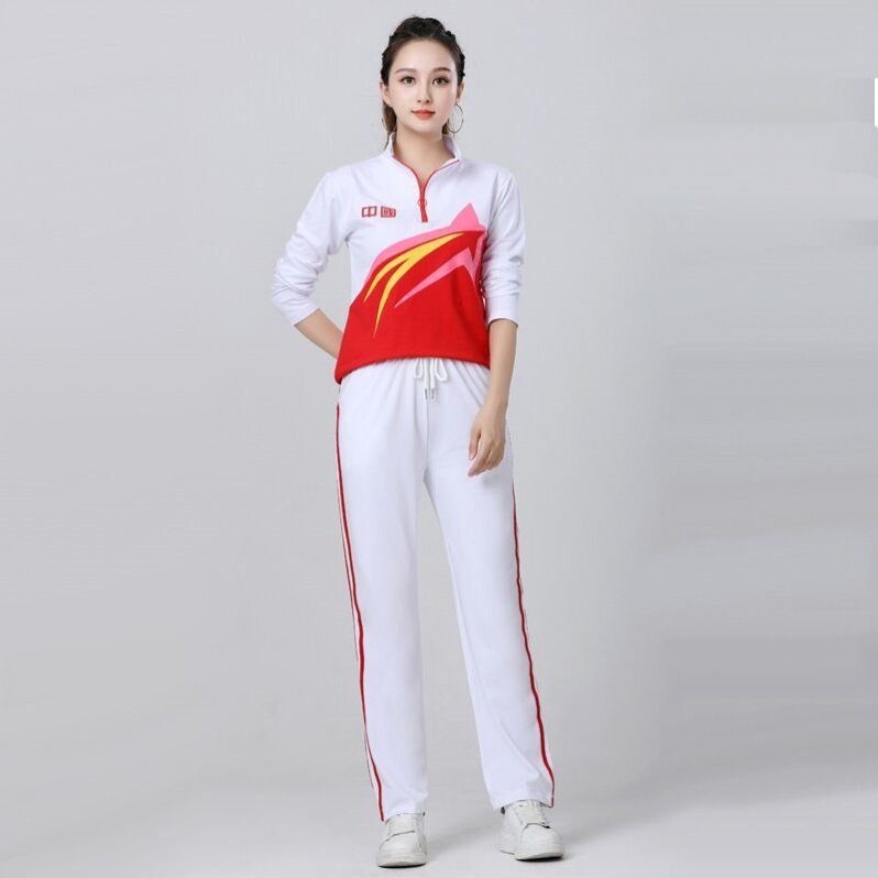 特价广场舞服装秋冬长袖新款中老年跳舞衣服舞蹈演出表演服运动服