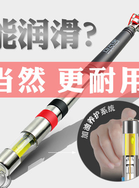 养护式旋转拖把杆通用拖把头替换头单把墩布配件一体式单杆不带桶