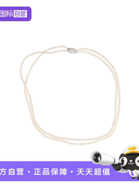 【自营】中古95新TASAKI塔思琦海水BABY珠双圈串珠项链92555cm