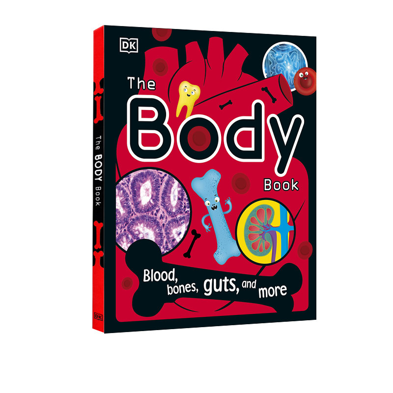 【自营】22年新品 英文原版 The Body Book DK身体运作手册启蒙儿童早教书 加强孩子抵抗力 精装 儿童百科书籍 身体运作知识使用感如何?