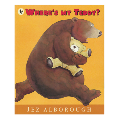 【自营】Where's My Teddy 我的泰迪熊哪去了？廖彩杏书单 英文原版进口绘本 儿童英语图书