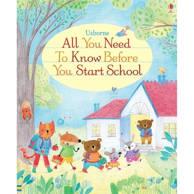 【自营】Usborne All You Need To Know Before You Start School 上学准备 低幼儿童早教英语启蒙单词学习书3-5岁 英文原版进口