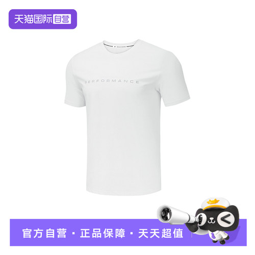 【自营】Skechers斯凯奇男运动短袖休闲简约针织T恤P326M037/0019