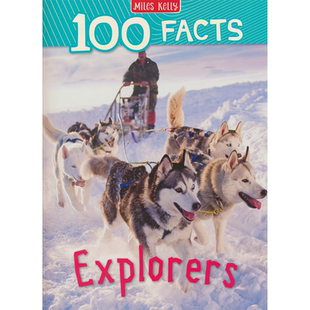 【自营】100 Facts Explorers 100个事实 探险者 儿童英语百科 科普知识大全 百科全书 英文原版进口图书