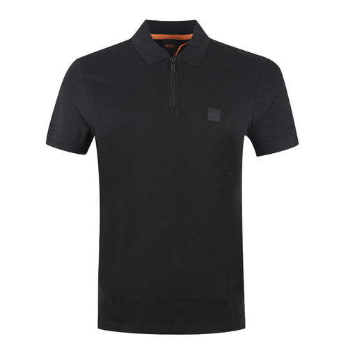 【自营】Hugo Boss/雨果博斯男士拉链翻领短袖POLOT恤衫 50537507