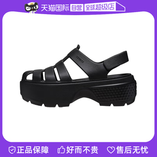 【自营】Crocs卡骆驰雪屋凉鞋女鞋户外厚底凉鞋209938休闲鞋