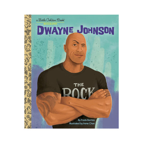 【自营】预售 Dwayne Johnson 巨石强森 Little Golden Book Biography 速度与激情 精装影视人物传记小金书 英文原版 儿童阅读