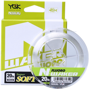 【自营】YGK碳线 N WAKER 耐磨路亚矶钓淡水前导线钓鱼线主线户外