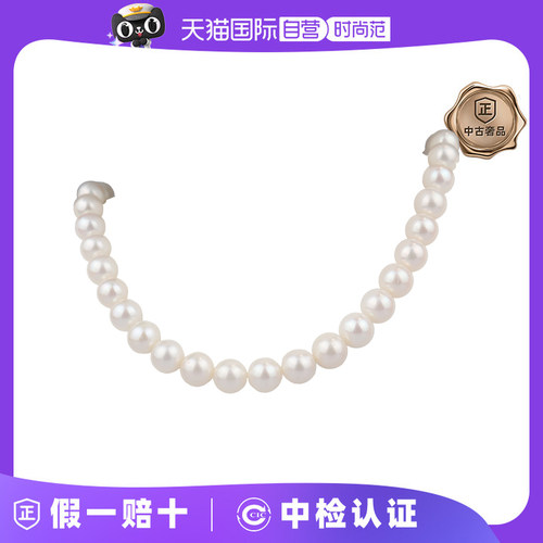 【自营】中古95新日本进口商品海水珍珠串珠项链585黄金44cm