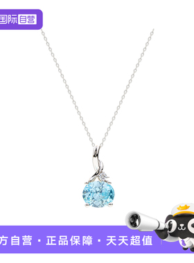 leqiyuan锆石925银女轻奢项链