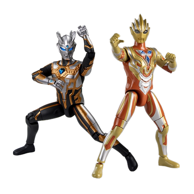 【自营】万代奥特发光可动永恒闪耀特利迦奥特曼赛罗闪耀形态人偶