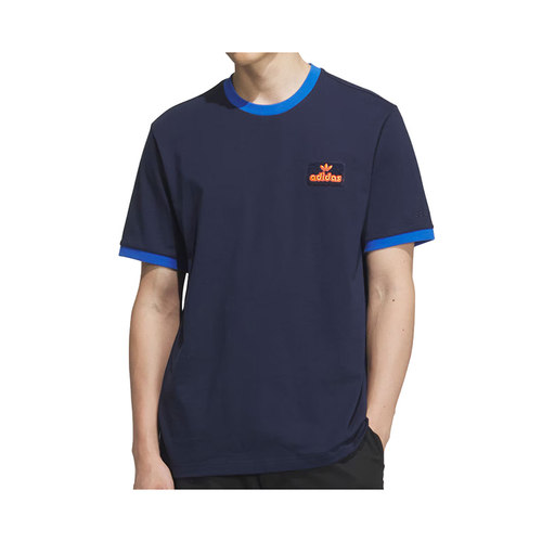 【自营】adidas阿迪达斯男子CONTRAST TEE运动短袖T恤JX2637