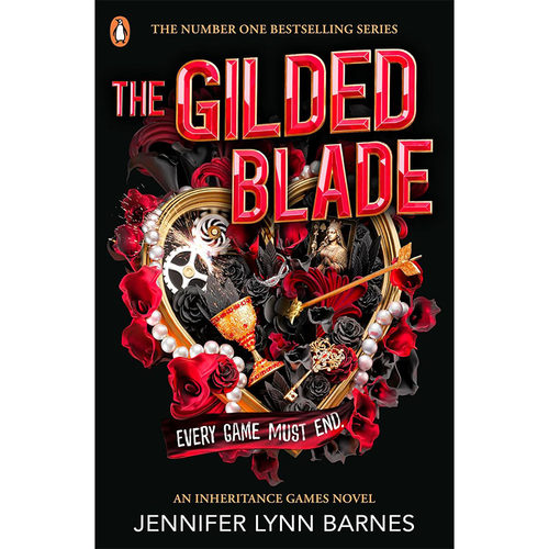 【自营】预售 盛大的游戏系列 镀金之剑 The Gilded Blade #3 大开本平装  Jennifer Lynn Barnes 游戏传奇 犯罪悬疑小说