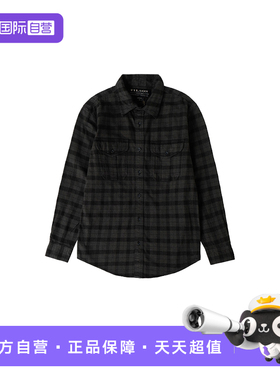 【自营】FILSON阿拉斯砍法兰绒长袖衬衫男士8oz常规版型格子上衣