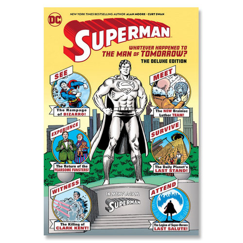 【自营】预售 英文原版 DC漫画 超人 精装豪华版 Superman: Whatever Happened to the Man of Tomorrow蝙蝠侠 神奇女侠 罗宾