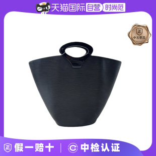 Vuitton Louis 路易威登中古95新lv 自营 路易登威黑色手提包