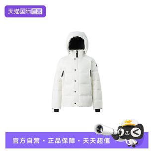 Goose秋冬男士 自營 Canada 黑標圖案拉鏈加厚保暖羽絨服 經典