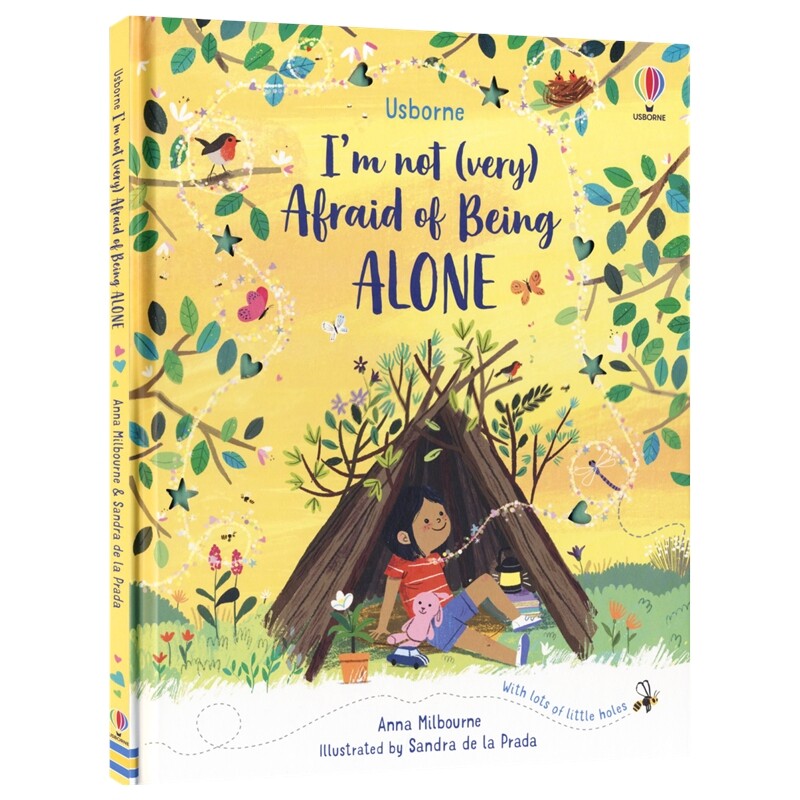 【自营】Usborne I'm Not (Very) Afraid of Being Alone 我并不是非常害怕独处 情商管理 低幼故事绘本 英文读物 精装 英文原版
