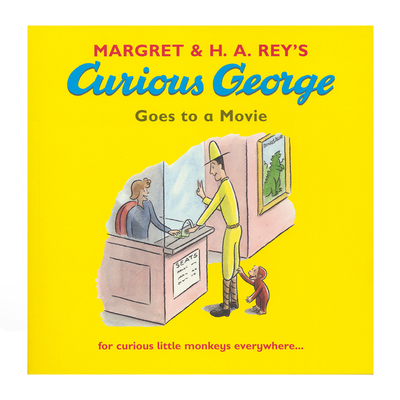 【自营】Curious George Goes to a Movie 好奇乔冶猴去看电影 英文儿童绘本 3-6岁 睡前读物 亲子读物 廖彩杏推荐书单 英文原版