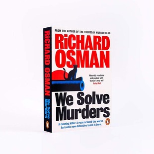 【自营】预售 我们侦破谋杀案 We Solve Murders 英文原版 Richard Osman 理查德奥斯曼 星期四谋杀俱乐部作者 推理悬疑小说