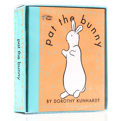 【自营】英文原版绘本patthebunny拍拍小兔子本触摸书英语读物 pat the bunny幼儿童早教益智感知认知纸板书 iamabunny 廖彩杏书单