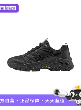 【自营】Skechers斯凯奇男款运动百搭黑色轻盈休闲鞋 237718/BBK