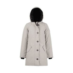 【自营】加拿大鹅 女士中长款派克大衣鸭绒连帽羽绒服外套 2580W