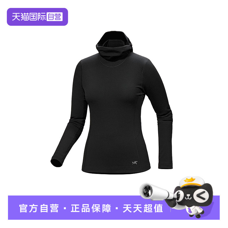 【自营】ARC‘TERYX/始祖鸟女士连帽贴身T恤内搭X000009044